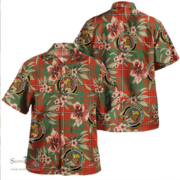 Scottish MacGregor of Balquhidder (Gregor of Balquhidder) Ancient Clan Tartan Hawaiian Shirt - Tropical Old Style Scottish Plaid Tartan Plaid