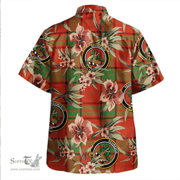 Scottish Maxwell Ancient Clan Tartan Hawaiian Shirt - Tropical Old Style Scottish Plaid Tartan Plaid