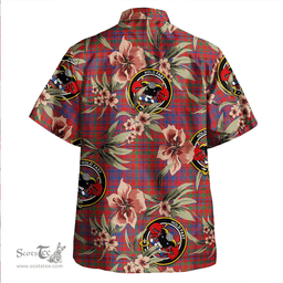 Scottish MacLeod of Tullibardine (Red MacLeod) Modern Clan Tartan Hawaiian Shirt - Tropical Old Style Scottish Plaid Tartan Plaid