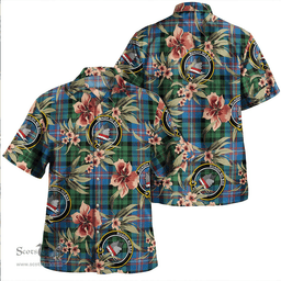 Scottish MacNeil of Colonsay (MacNeil of Barra of Colonsay) (Highland Society of London) Ancient Clan Tartan Hawaiian Shirt - Tropical Old Style Scottish Plaid Tartan Plaid
