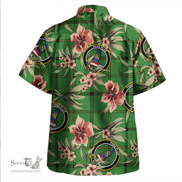 Scottish Marr Ancient Clan Tartan Hawaiian Shirt - Tropical Old Style Scottish Plaid Tartan Plaid