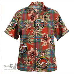 Scottish MacRae of Ardentoul Ancient Clan Tartan Hawaiian Shirt - Tropical Old Style Scottish Plaid Tartan Plaid