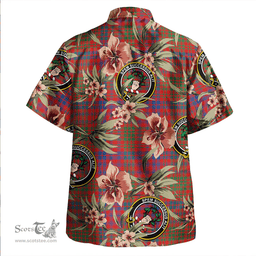 Scottish Ross Modern Clan Tartan Hawaiian Shirt - Tropical Old Style Scottish Plaid Tartan Plaid