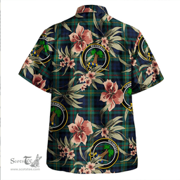 Scottish MacEwan Modern Clan Tartan Hawaiian Shirt - Tropical Old Style Scottish Plaid Tartan Plaid