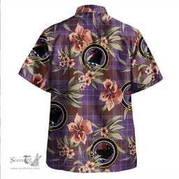 Scottish Phillips Weathered Clan Tartan Hawaiian Shirt - Tropical Old Style Scottish Plaid Tartan Plaid