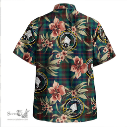 Scottish Tennant Yules Modern Clan Tartan Hawaiian Shirt - Tropical Old Style Scottish Plaid Tartan Plaid