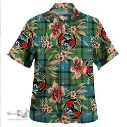 Scottish MacLeod of Assynt Ancient Clan Tartan Hawaiian Shirt - Tropical Old Style Scottish Plaid Tartan Plaid