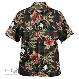 Scottish Tennant Modern Clan Tartan Hawaiian Shirt - Tropical Old Style Scottish Plaid Tartan Plaid