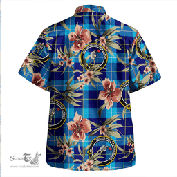 Scottish McKerrell Clan Tartan Hawaiian Shirt - Tropical Old Style Scottish Plaid Tartan Plaid