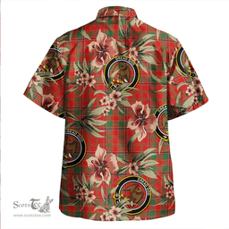 Scottish Munro (Logan) Modern Clan Tartan Hawaiian Shirt - Tropical Old Style Scottish Plaid Tartan Plaid