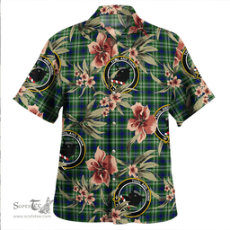 Scottish Tweedside District Clan Tartan Hawaiian Shirt - Tropical Old Style Scottish Plaid Tartan Plaid