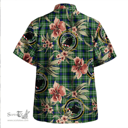 Scottish Tweedside District Clan Tartan Hawaiian Shirt - Tropical Old Style Scottish Plaid Tartan Plaid
