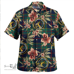 Scottish Strachan Modern Clan Tartan Hawaiian Shirt - Tropical Old Style Scottish Plaid Tartan Plaid