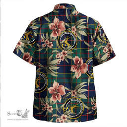 Scottish Strachan Modern Clan Tartan Hawaiian Shirt - Tropical Old Style Scottish Plaid Tartan Plaid