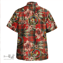 Scottish Stewart of Galloway Modern Clan Tartan Hawaiian Shirt - Tropical Old Style Scottish Plaid Tartan Plaid