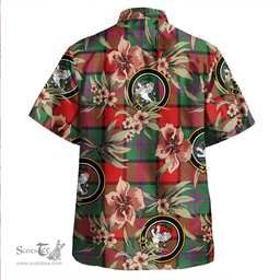 Scottish Plummer Modern Clan Tartan Hawaiian Shirt - Tropical Old Style Scottish Plaid Tartan Plaid