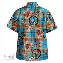 Scottish Traill (Trayle) Weathered Clan Tartan Hawaiian Shirt - Tropical Old Style Scottish Plaid Tartan Plaid