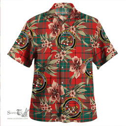 Scottish MacAulay Modern Clan Tartan Hawaiian Shirt - Tropical Old Style Scottish Plaid Tartan Plaid