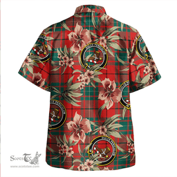 Scottish MacAulay Modern Clan Tartan Hawaiian Shirt - Tropical Old Style Scottish Plaid Tartan Plaid