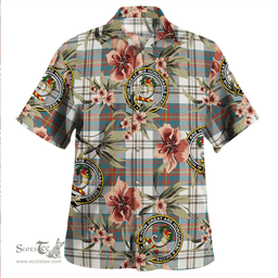 Scottish Walker Dress Ancient Clan Tartan Hawaiian Shirt - Tropical Old Style Scottish Plaid Tartan Plaid