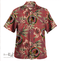 Scottish Stirling of Keir Weathered Clan Tartan Hawaiian Shirt - Tropical Old Style Scottish Plaid Tartan Plaid