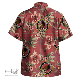 Scottish Stirling of Keir Weathered Clan Tartan Hawaiian Shirt - Tropical Old Style Scottish Plaid Tartan Plaid