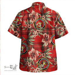 Scottish Stewart of Rothesay Modern Clan Tartan Hawaiian Shirt - Tropical Old Style Scottish Plaid Tartan Plaid