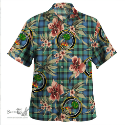 Scottish Mouat Clan Tartan Hawaiian Shirt - Tropical Old Style Scottish Plaid Tartan Plaid
