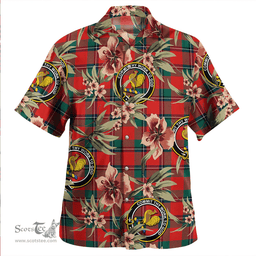 Scottish Sinclair Modern Clan Tartan Hawaiian Shirt - Tropical Old Style Scottish Plaid Tartan Plaid