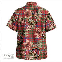 Scottish MacDonald of Glenaladale (Donald of Glenaladale) Modern Clan Tartan Hawaiian Shirt - Tropical Old Style Scottish Plaid Tartan Plaid