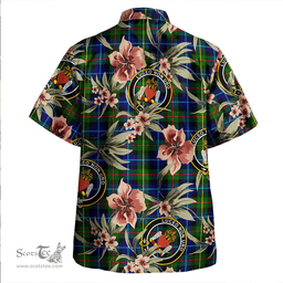 Scottish Smith Modern Clan Tartan Hawaiian Shirt - Tropical Old Style Scottish Plaid Tartan Plaid