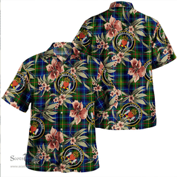 Scottish Smith Modern Clan Tartan Hawaiian Shirt - Tropical Old Style Scottish Plaid Tartan Plaid