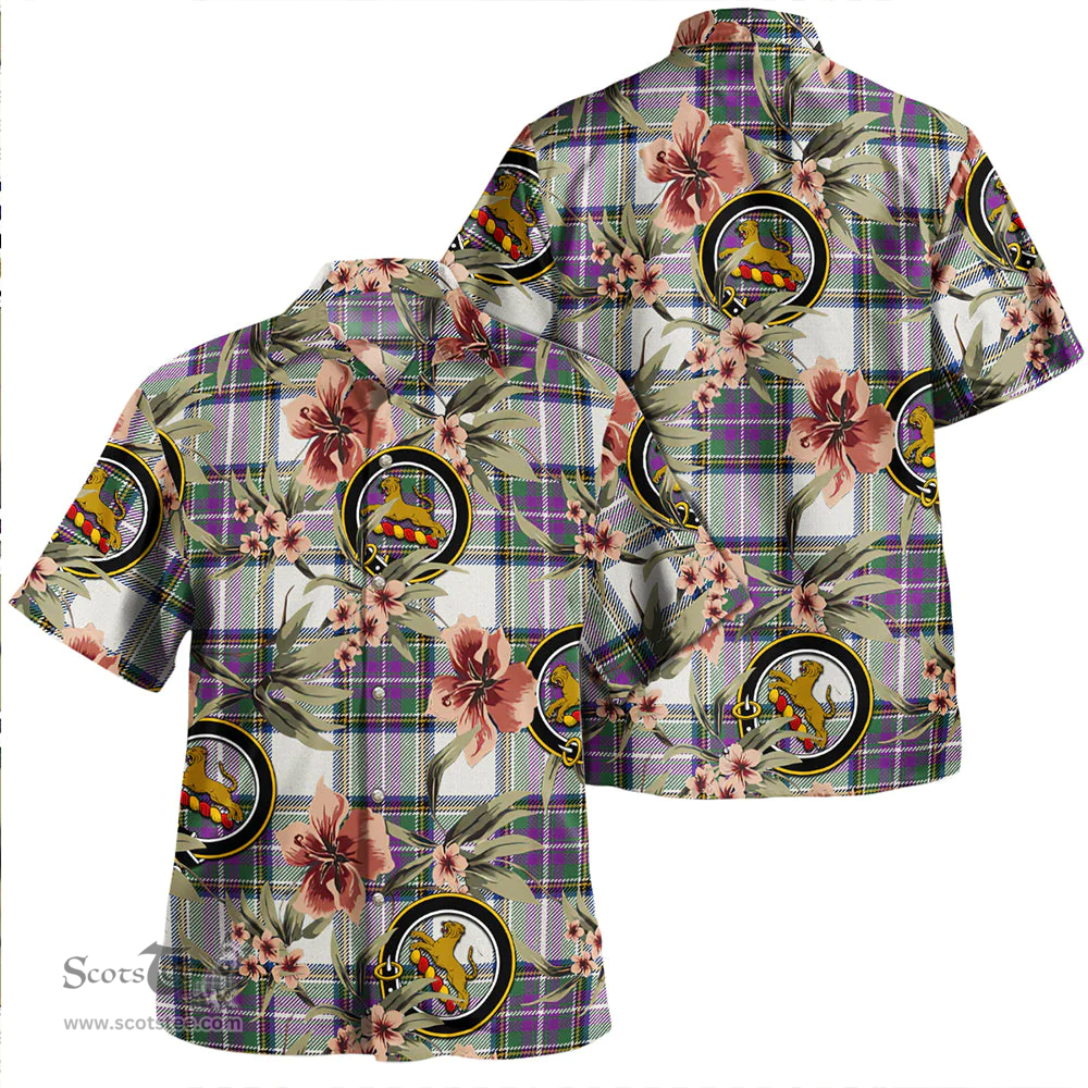 Scottish Richards (Pritchard) Modern Clan Tartan Hawaiian Shirt - Tropical Old Style Scottish Plaid Tartan Plaid