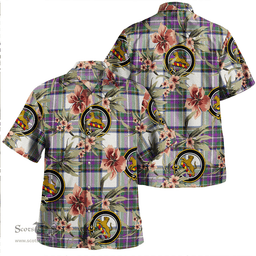 Scottish Richards (Pritchard) Modern Clan Tartan Hawaiian Shirt - Tropical Old Style Scottish Plaid Tartan Plaid