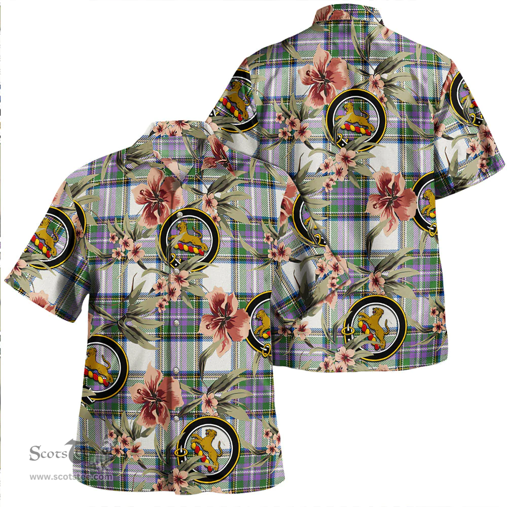 Scottish Richards (Pritchard) Ancient Clan Tartan Hawaiian Shirt - Tropical Old Style Scottish Plaid Tartan Plaid