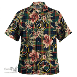 Scottish MacLellan Modern Clan Tartan Hawaiian Shirt - Tropical Old Style Scottish Plaid Tartan Plaid