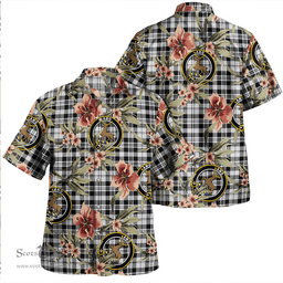 Scottish Scott (Sir Walter) Personal Clan Tartan Hawaiian Shirt - Tropical Old Style Scottish Plaid Tartan Plaid