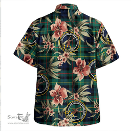 Scottish Rollo Modern Clan Tartan Hawaiian Shirt - Tropical Old Style Scottish Plaid Tartan Plaid