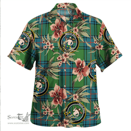 Scottish Shaw Ancient Clan Tartan Hawaiian Shirt - Tropical Old Style Scottish Plaid Tartan Plaid