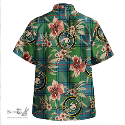 Scottish Shaw Ancient Clan Tartan Hawaiian Shirt - Tropical Old Style Scottish Plaid Tartan Plaid