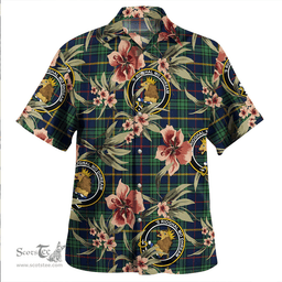 Scottish MacCainsh Modern Clan Tartan Hawaiian Shirt - Tropical Old Style Scottish Plaid Tartan Plaid