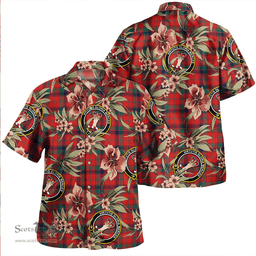 Scottish Robertson Modern Clan Tartan Hawaiian Shirt - Tropical Old Style Scottish Plaid Tartan Plaid