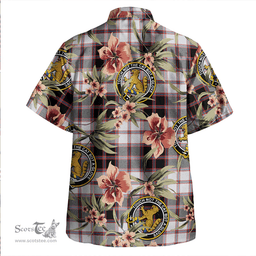 Scottish MacPherson of Pitmain Ancient Clan Tartan Hawaiian Shirt - Tropical Old Style Scottish Plaid Tartan Plaid