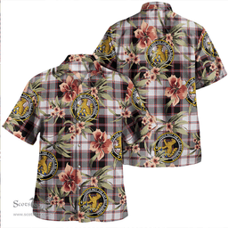Scottish MacPherson of Pitmain Ancient Clan Tartan Hawaiian Shirt - Tropical Old Style Scottish Plaid Tartan Plaid