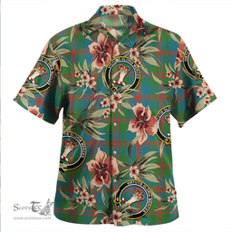 Scottish Robertson of Struan Ancient Clan Tartan Hawaiian Shirt - Tropical Old Style Scottish Plaid Tartan Plaid