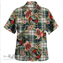 Scottish MacLeod of California Modern Clan Tartan Hawaiian Shirt - Tropical Old Style Scottish Plaid Tartan Plaid