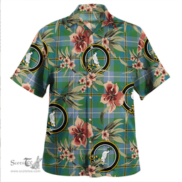 Scottish Porteous Ancient Clan Tartan Hawaiian Shirt - Tropical Old Style Scottish Plaid Tartan Plaid