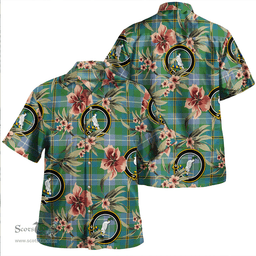 Scottish Porteous Ancient Clan Tartan Hawaiian Shirt - Tropical Old Style Scottish Plaid Tartan Plaid