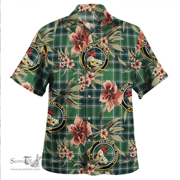 Scottish MacDonald Lord of the Isles Hunting Modern Clan Tartan Hawaiian Shirt - Tropical Old Style Scottish Plaid Tartan Plaid