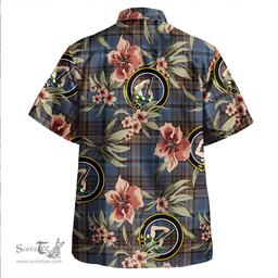 Scottish Renton Modern Clan Tartan Hawaiian Shirt - Tropical Old Style Scottish Plaid Tartan Plaid